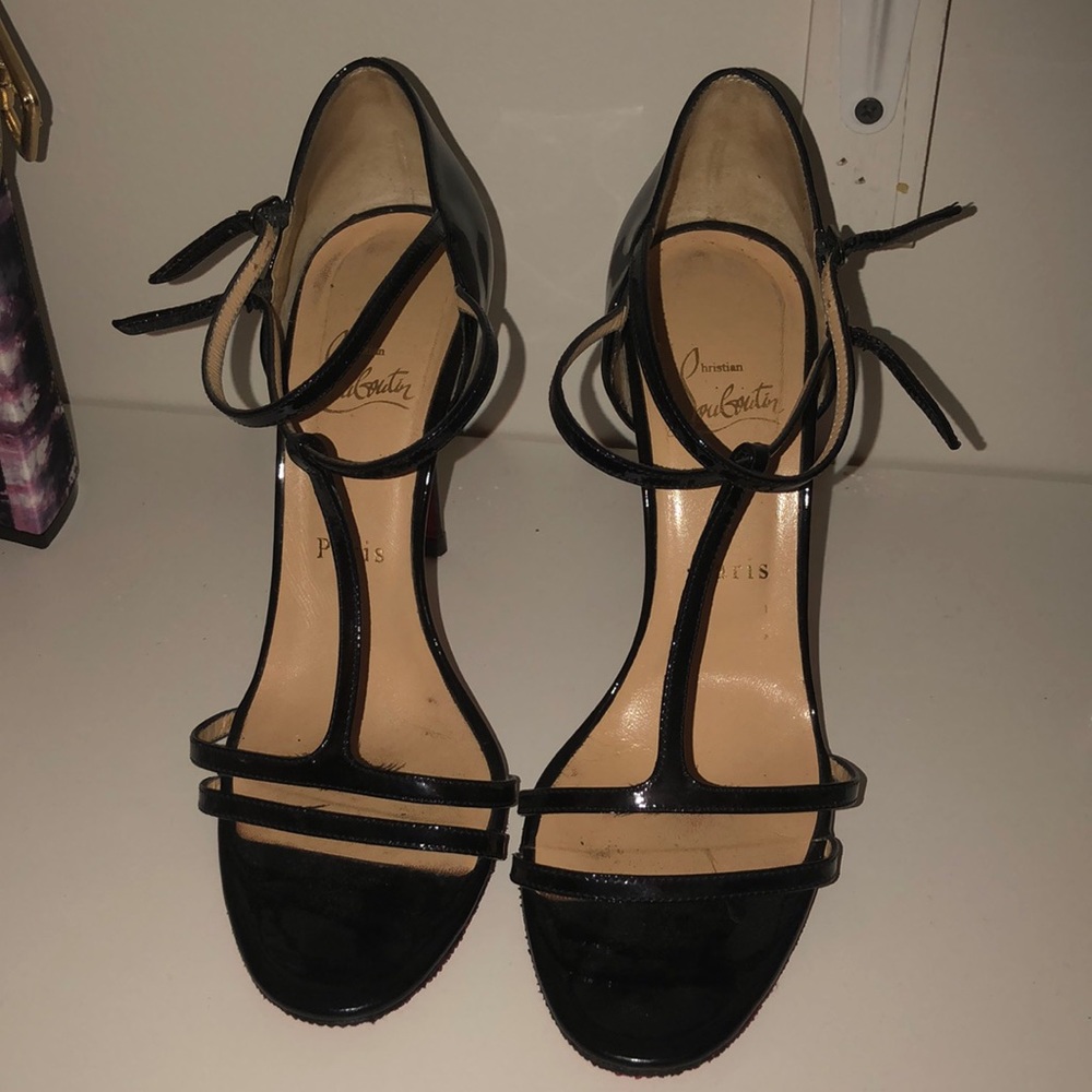 Christian Louboutin T-Strap Sandals